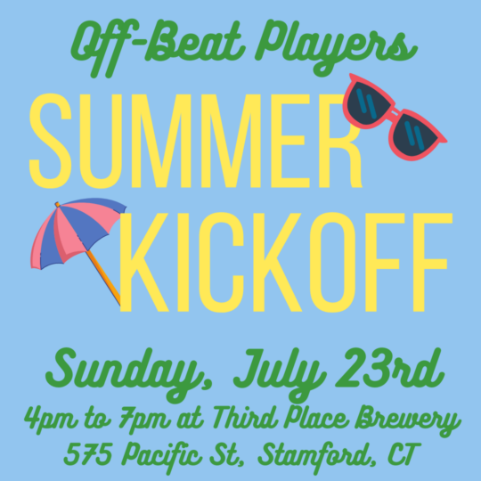 Off-Beat Players Summer Kickoff
